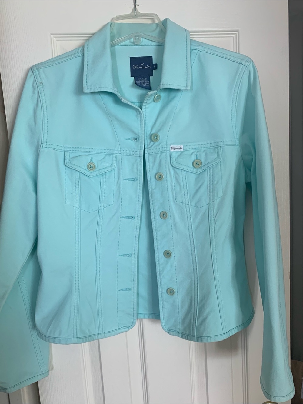 Classic Denim Jacket with Buttons